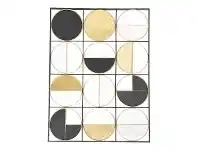 LivingStyles Sieco Metal Wall Art, 102cm offer