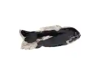 LivingStyles Binga Petrified Wood Golden Fish Statue, Medium offer
