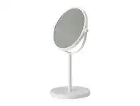 Aquanova Beau Magnifying Cosmetic Desktop Mirror, White