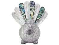 LivingStyles Shanks Willie Wagtail Sculpture, Silver offer
