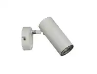 LivingStyles Ultra Switched Metal Wall Light, White offer