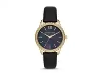 Bevilles Jewellery Michael Kors Layton Black Analogue Watch offer