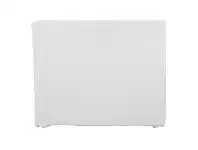 LivingStyles Montauk Linen Slipcover Bed Headboard, King, White offer