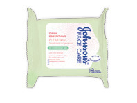 My Chemist Johnson’s Daily Essentials Clear Skin Facial Wipes for Combination Skin 25 Pack offer