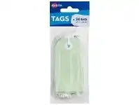 Officeworks Avery Tag with String 96 x 48mm Green 24 Pack offer