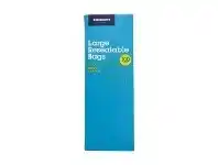 Officeworks J.Burrows Resealable Plastic Bags Large 100 Pack offer