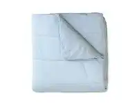 LivingStyles Ardor Cooling Weighted Blanket, 9kg, 122x183cm, Blue offer