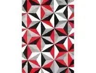 LivingStyles Pablo Alcatraz Turkish Made Rug, 80x150cm, Red offer