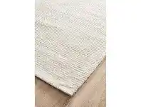 LivingStyles Allure Cloud Hand Loomed Modern Rug, 320x230cm, Ivory offer