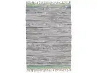 LivingStyles Atrium Hunter Cotton Rug, 320x230cm, Grey offer