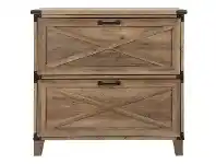 LivingStyles Oxford 2 Drawer File Cabinet offer