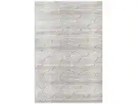 LivingStyles Alyssum Mann Modern Rug, 330x240cm, Grey / Gold offer