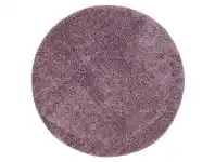 LivingStyles Eden Shag Round Rug, 160cm, Lilac offer