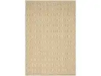 Natura Ariana Hand Woven Cotton Rug, 170x120cm, Polenta