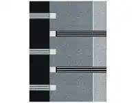 LivingStyles Orlando Jacinta Modern Rug, 300x400cm, Black offer