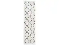 LivingStyles Kasper Levi Modern Runner Rug, 400x80cm, Cream offer