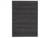 LivingStyles Ester Delicate Lace Handwoven Wool Rug, 190x280cm, Charcoal offer