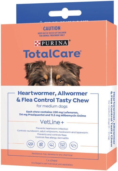 total care tasty allwormer for dogs