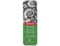 Officeworks Derwent Academy Sketching Pencils 6 Pack offer