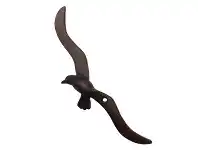 LivingStyles Seagull Cast Iron Wall Decor, Antique Rust offer