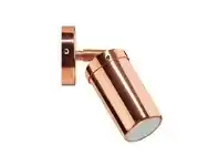 LivingStyles Newport Copper IP54 Outdoor LED Wall Light, 12V offer