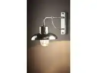 LivingStyles Bridgewater Metal Outdoor Wall Lamp - Antique Silver offer