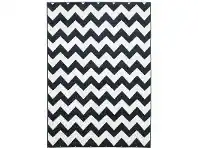 LivingStyles Zig Zag Egyptian Made Indoor/Outdoor Rug in Navy - 230x160cm offer