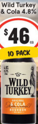 Wild Turkey & Cola 4.8%