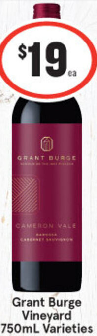 Grant Burge Vineyard 750ml Varieties