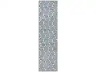 LivingStyles Terrance Mateo Indoor / Outdoor Runner Rug, 80x300cm, Blue offer