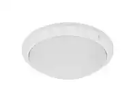 LivingStyles Polyslim IP65 Italian Made Exterior Ceiling Light, White offer