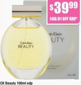 Chemist Warehouse CK Beauty 100ml Edp offer