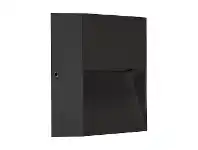 LivingStyles Zeke IP65 Exterior Surface Mounted LED Steplight, 5000K, Mini Square, Dark Grey offer