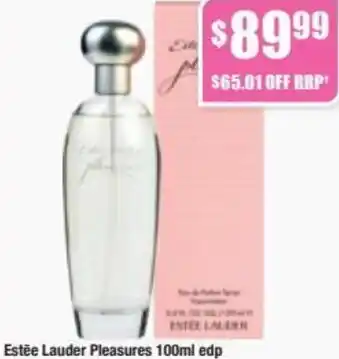 Chemist Warehouse Estée Lauder Pleasures 100ml Edp offer