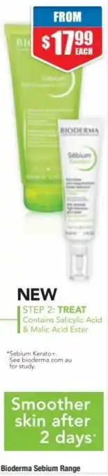 Bioderma Sebium Range
