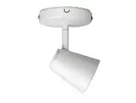 LivingStyles Zoom Commercial Grade Spotlight, 1 Light, Textured White offer