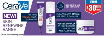 Chemist Warehouse CeraVe Skin Renewing Range offer