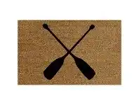 LivingStyles Oar Cross Coir Doormat, 75x45cm offer