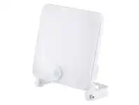 Crescent IP65 Low Glare LED Floodlight with Motion Sensor, 20W, 4000K, White