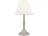 LivingStyles Molly Touch Table Lamp, Brushed Chrome offer