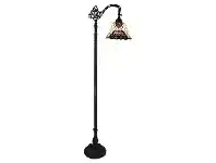 LivingStyles Alicia Tiffany Style Stained Glass Edwardian Floor Lamp offer