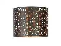 LivingStyles Vicky Metal DIY Shade, Black / Copper offer