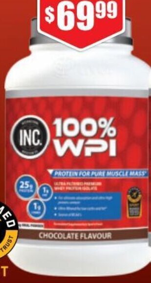 Chemist Warehouse INC, 100% WPI offer