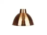 LivingStyles Yard Metal Pendant Light Shade, 35cm, Brushed Copper offer