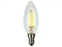 LivingStyles Allume C35 Dimmable LED Filament Globe, E14, 2700K, Clear offer