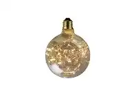 LivingStyles Allume G125 Dimmable LED Wire Filament Decor Globe, E27 offer