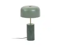 LivingStyles Lorca Metal & Marble Table Lamp offer