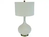 LivingStyles Natalie Ceramic Base Table Lamp offer