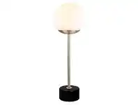 Milton Marble & Metal Art Deco Table Lamp