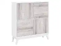 LivingStyles Williamstown Pine Timber 4 Door Side Cabinet offer